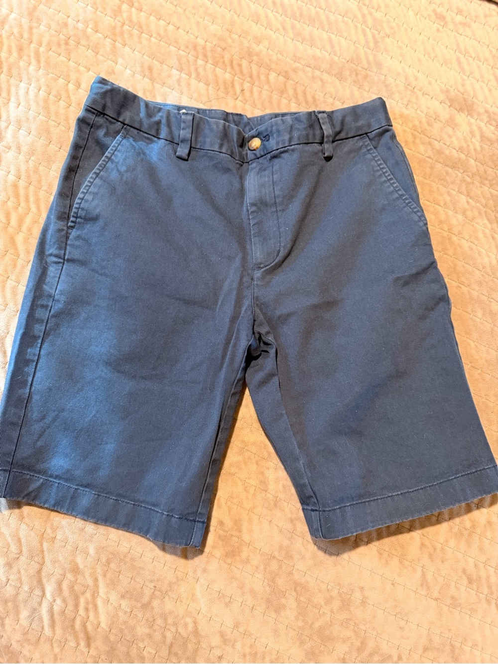 Vineyard Vines Boys Navy Chino Shorts